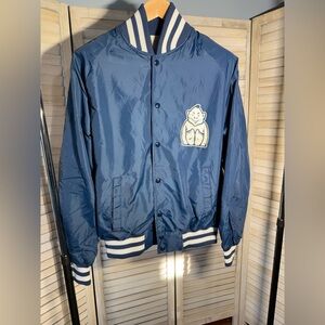 Vintage Champion Satin Bomber Jacket St. Louis University High Jr Bills USA L
